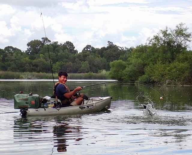 ヒューストンでナマズ釣る